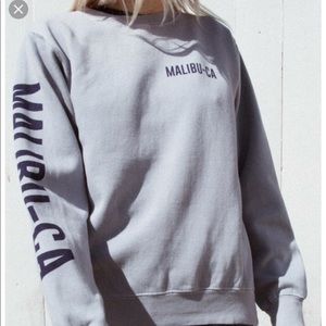 Classic brandy Malibu sweater